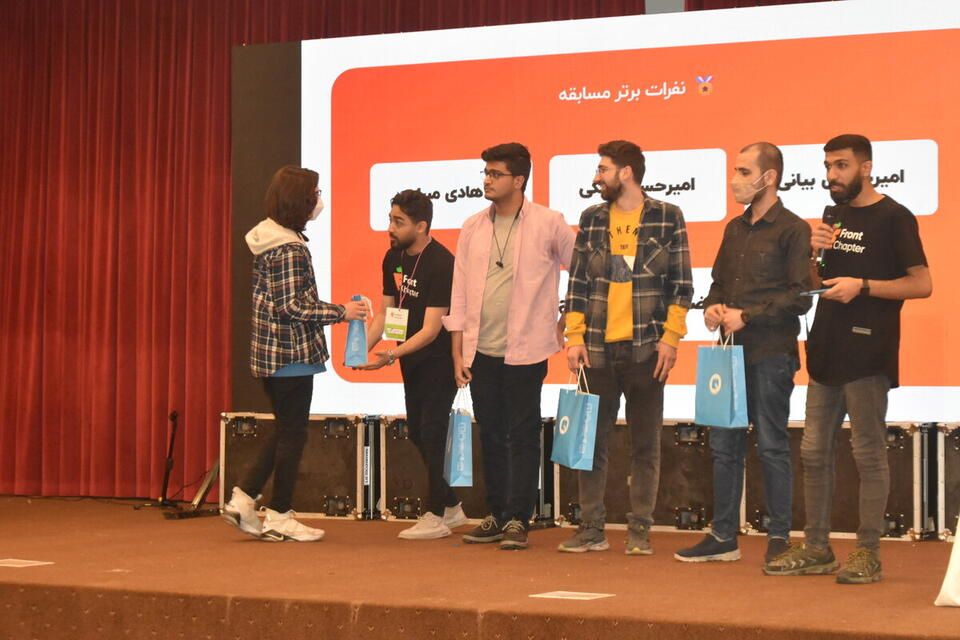 لحظهای از دورهمی فرانتچپتر